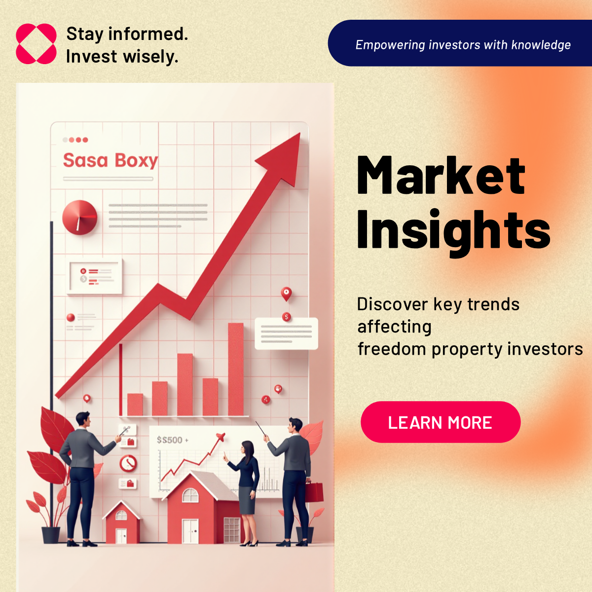 Professional Insight Post Freedom Property Investors Insights LinkedIn Post Template - AI Designs ...