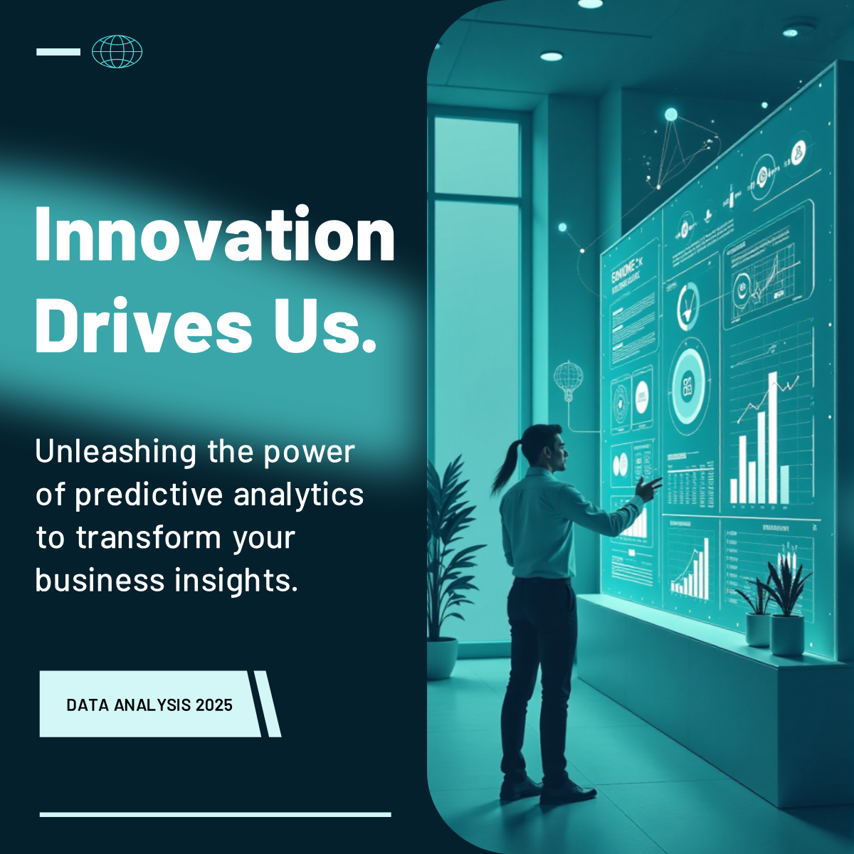 Get professional but creative! Design the perfect Innovative Data Analysis 2025 Tools LinkedIn Post!