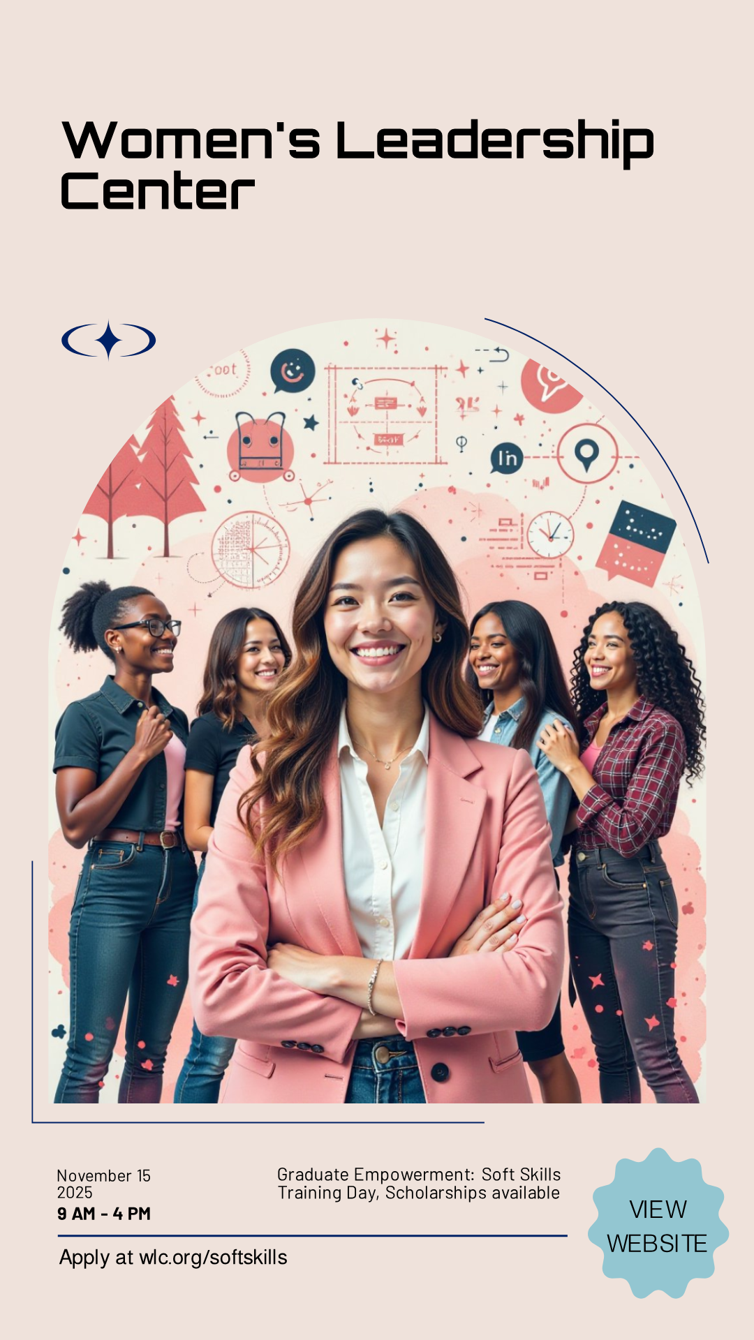 Get creative! Design your perfect Graduate Empowerment: Soft Skills Training Poster!