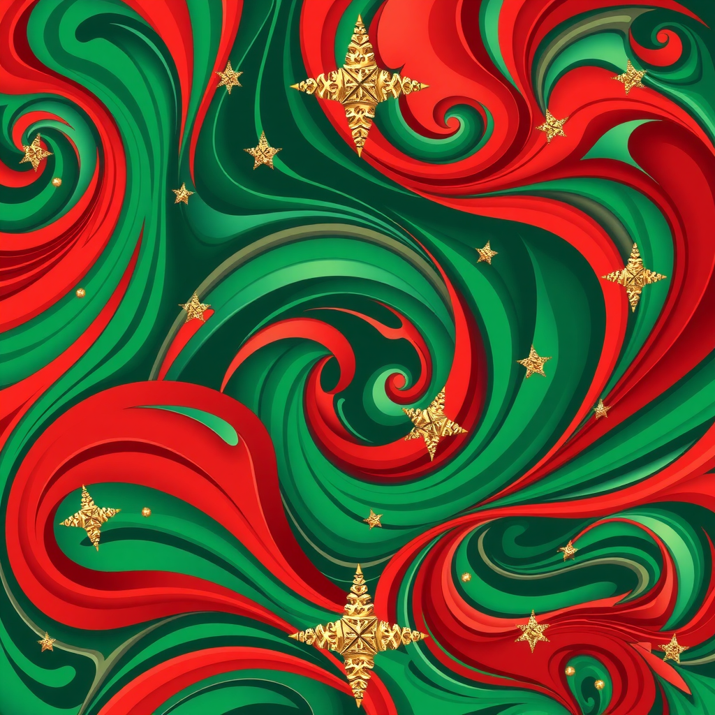 Turn inspirations into wonderful visuals in no time. Generate a Modern Christmas Decorations Art on your own!