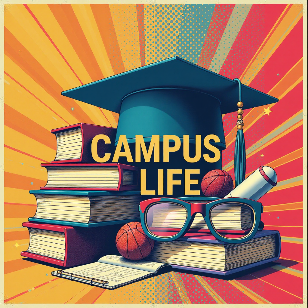 Turn inspirations into wonderful visuals in no time. Generate a Bold Campus Life Icons Art on your own!