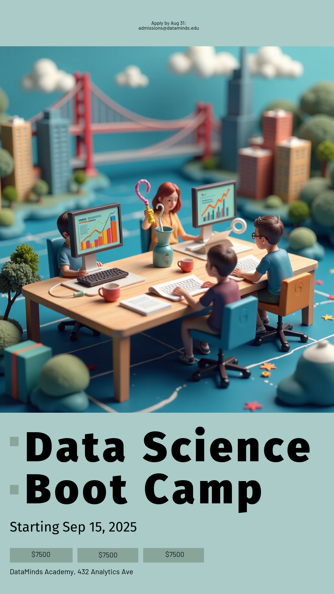 Make your own Data Science Technical Training Jobs Poster!