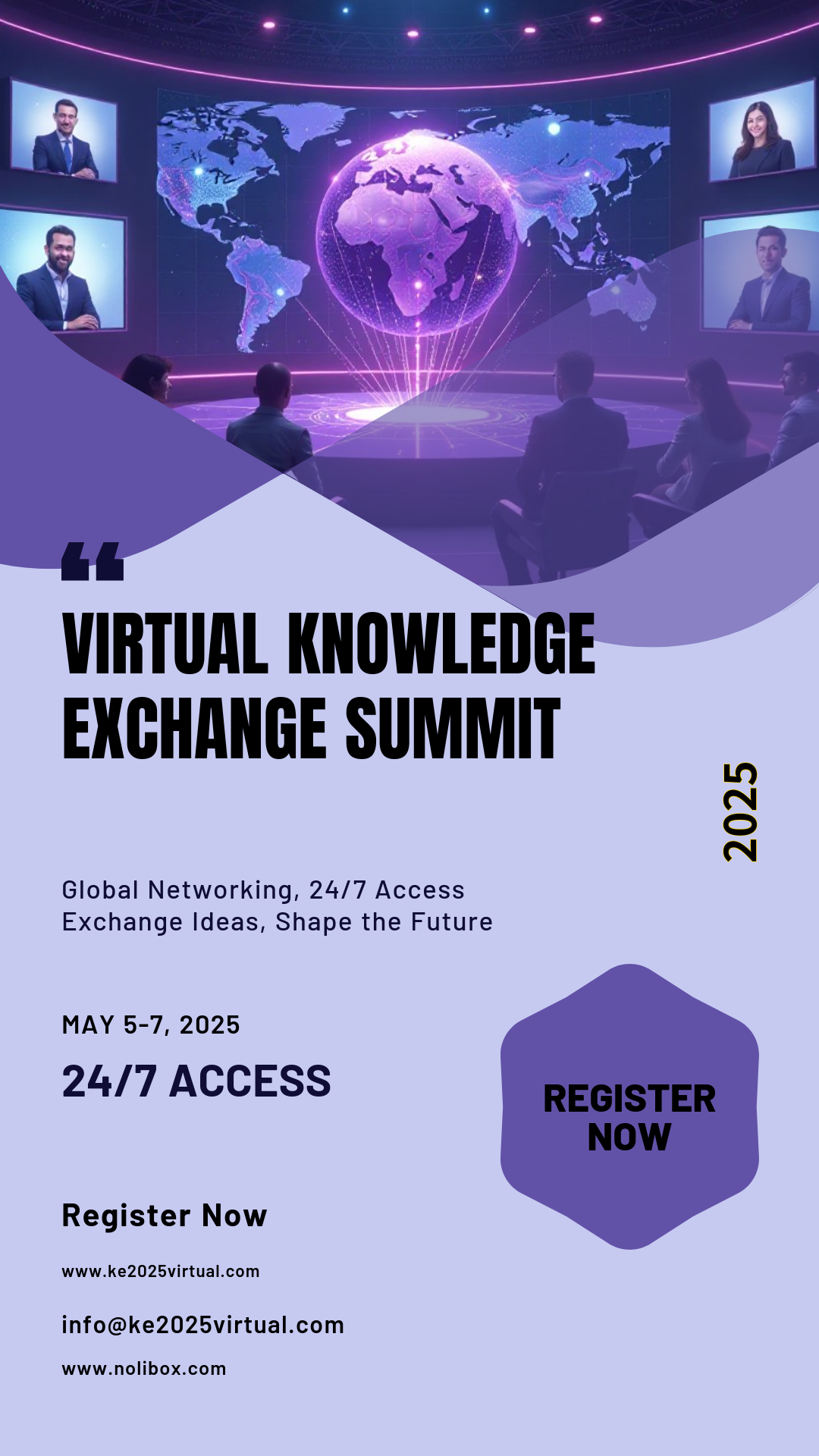 Make your own Virtual Knowledge Exchange 2025 Summit Poster!