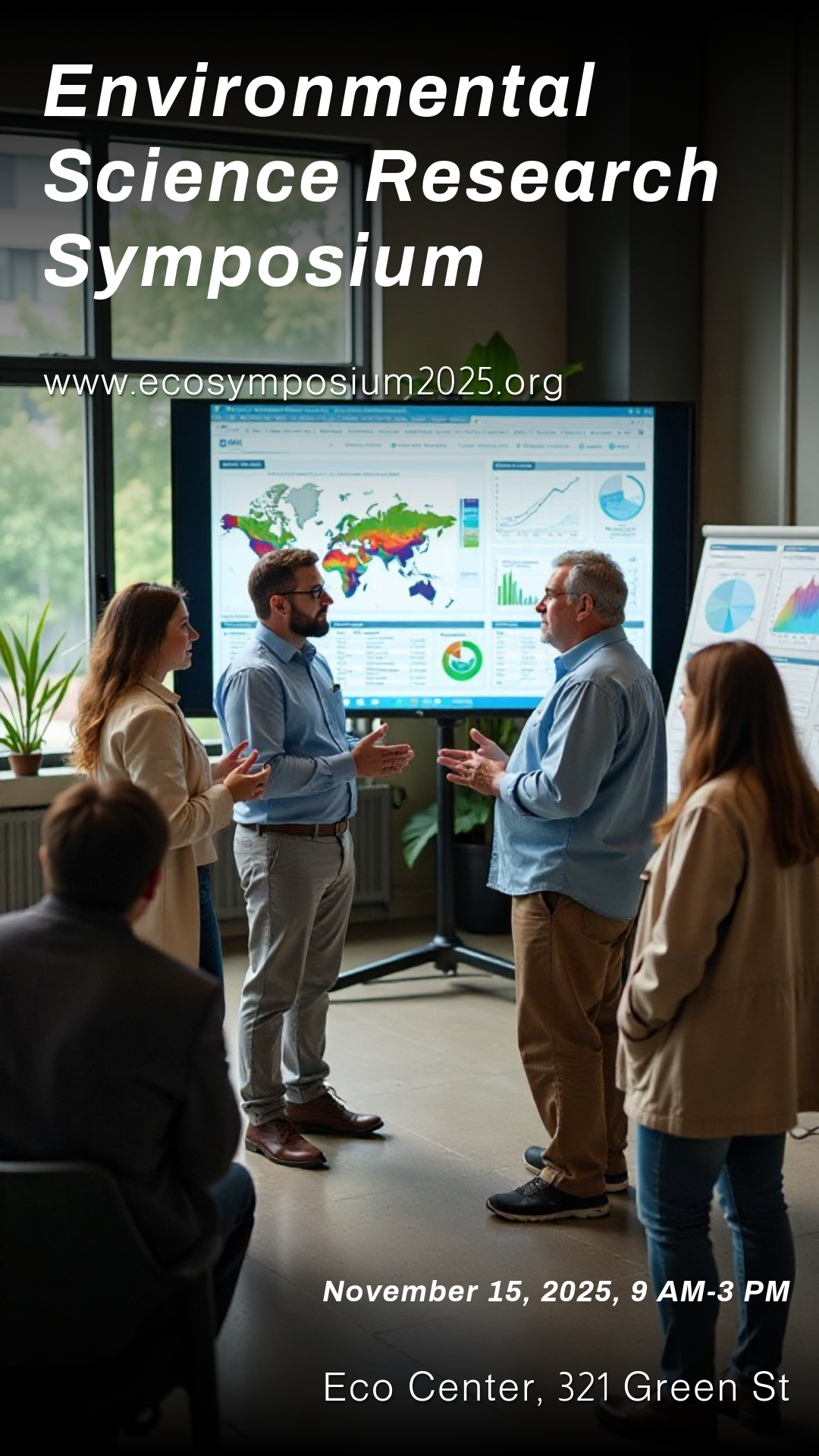 Make your own Environmental Science Research Presentation 2025 Poster!