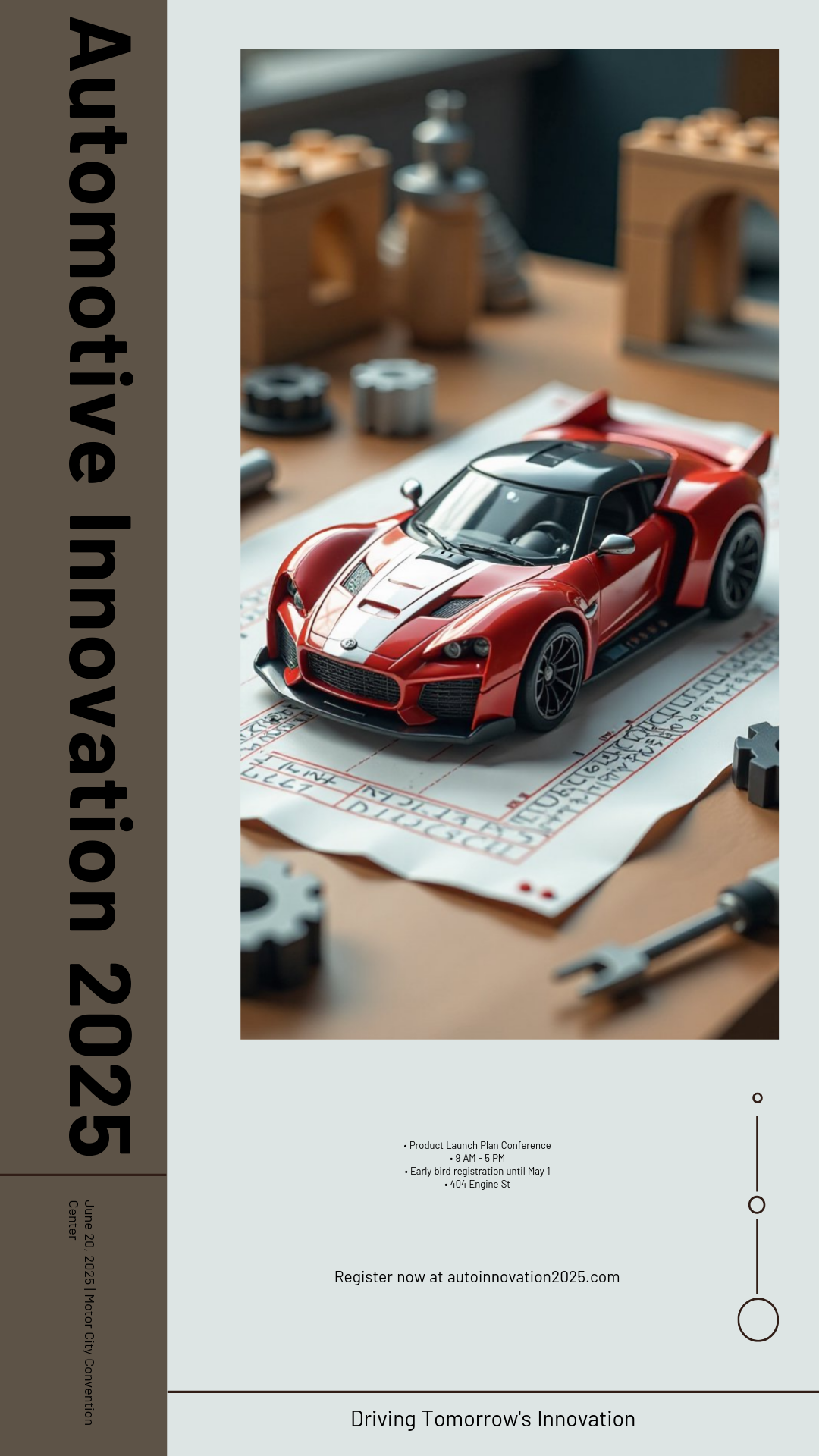 Make your own Automotive Product Launch Plan 2025 Poster!