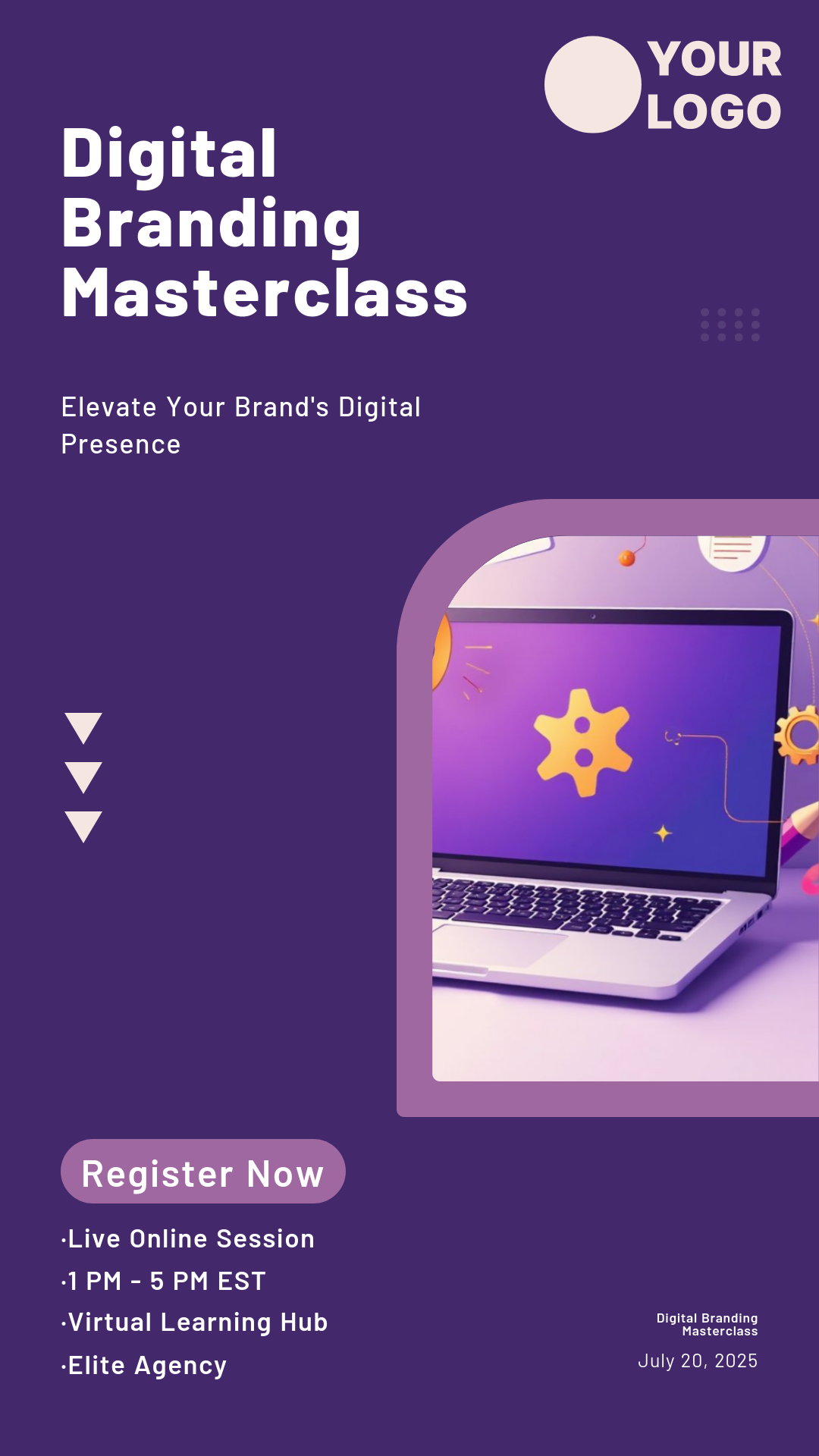 Digital Brand Marketing Agency 2025 Poster Template - AI Designs by ...