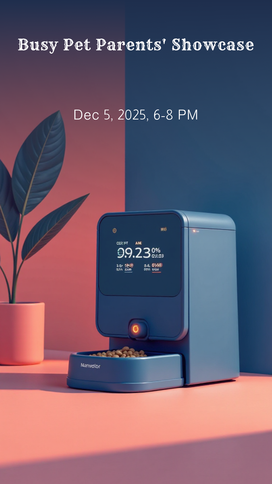 Get creative! Design your perfect Busy Parents Automatic Cat Feeder Poster!