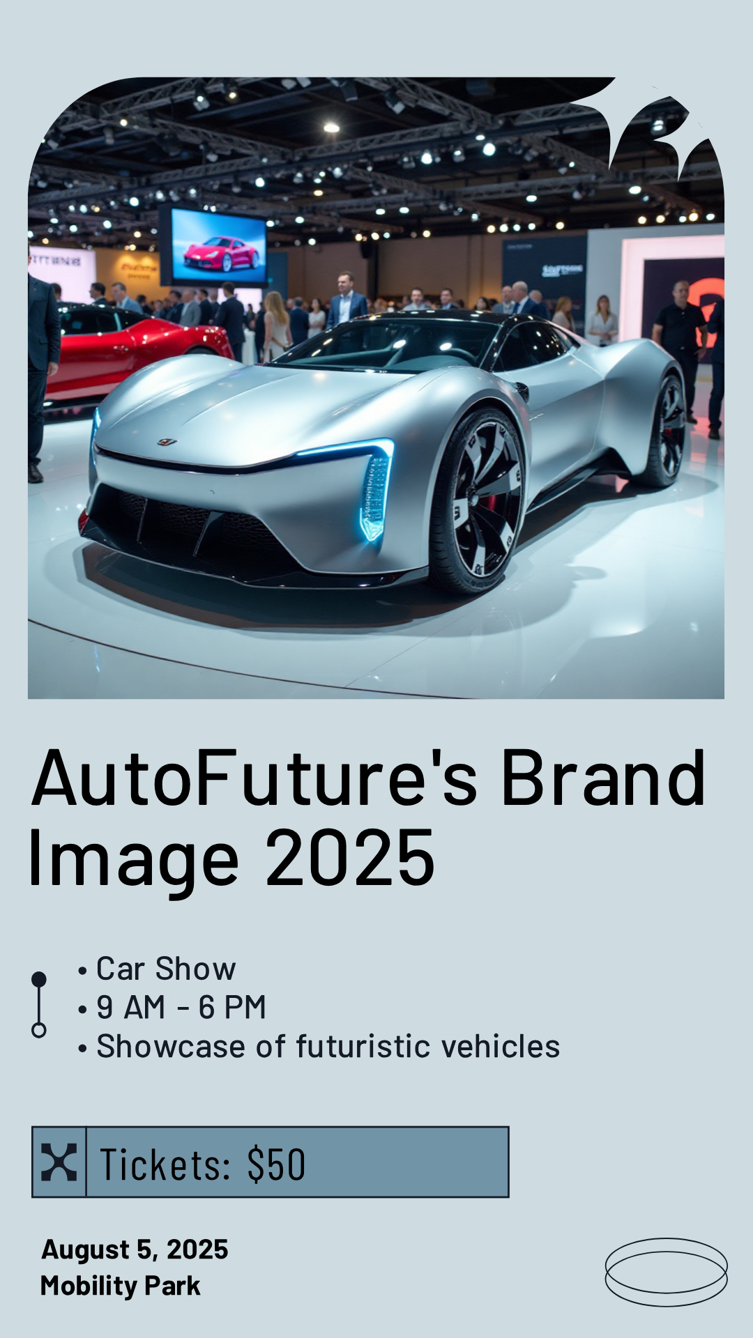 Make your own Automotive Brand Image 2025 Show Poster!