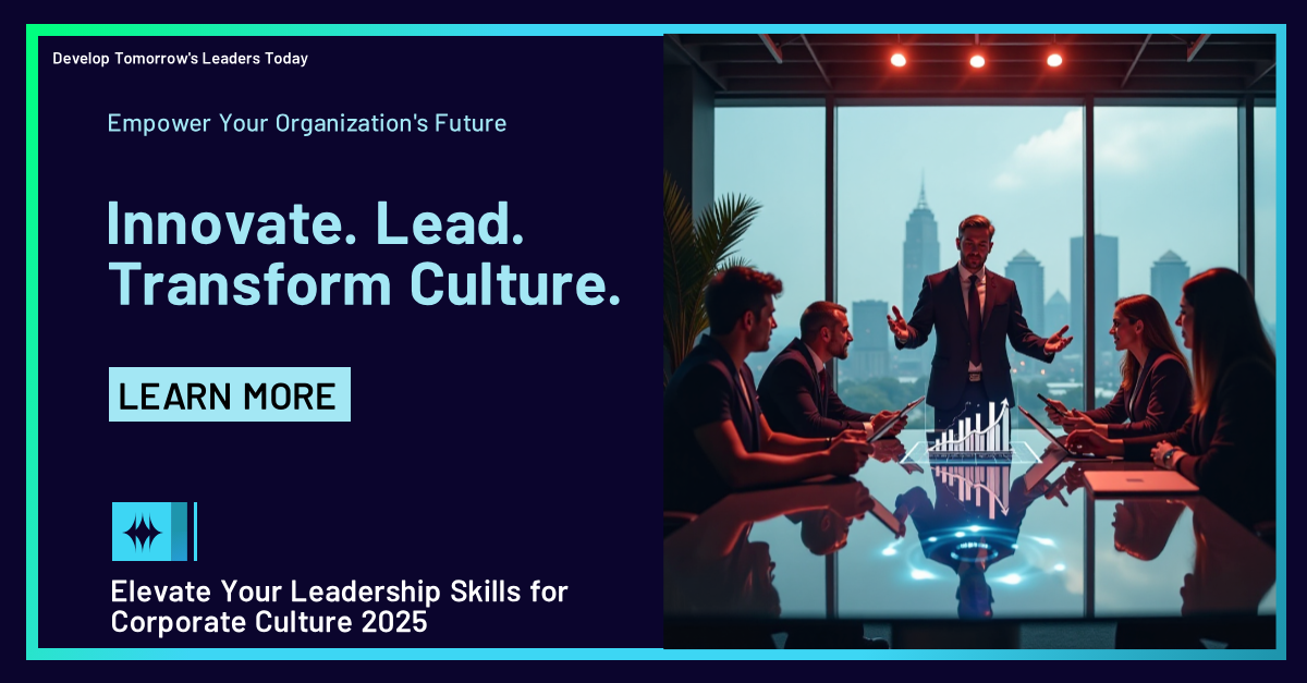Leadership Corporate Culture 2025 LinkedIn Single Image Ad Template ...