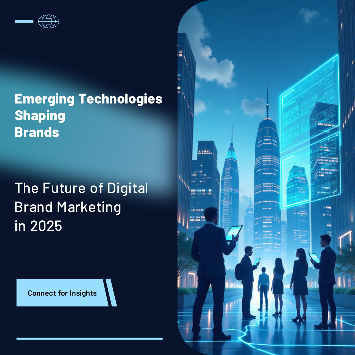 Digital Brand Marketing 2025 LinkedIn Post Template - AI Designs by ...
