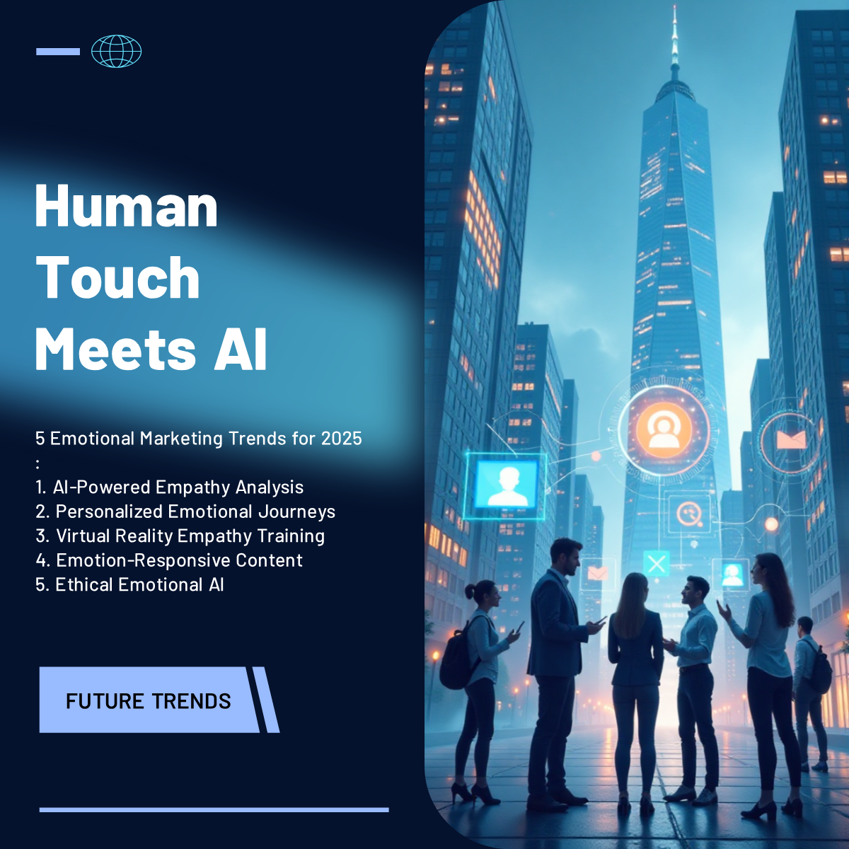 Emotional Marketing 2025 Trends LinkedIn Post Template - AI Designs by ...