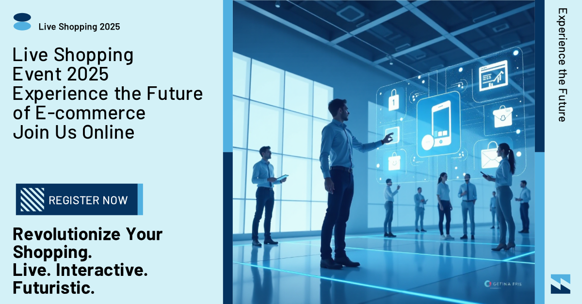 Live Shopping Promotion 2025 LinkedIn Single Image Ad Template - AI ...
